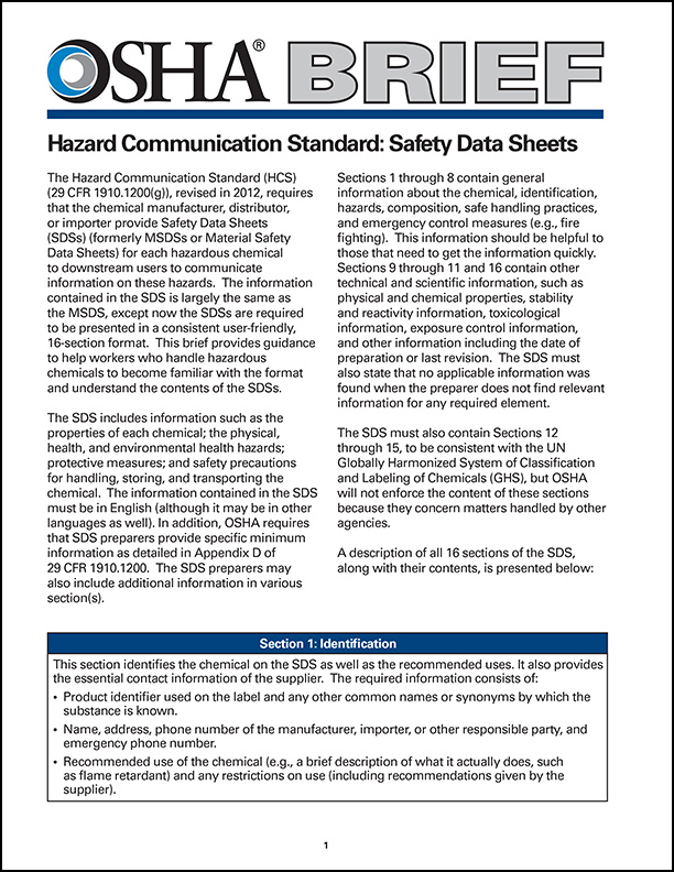 Hazard Communication Standard - KMC University