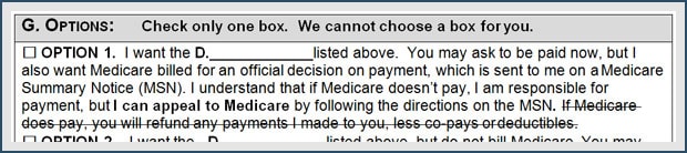 Non-Par Provider Requirement